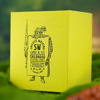 Childhood Playing Cards (Half Brick Standard + Gilded ) by TCC & Lunzi