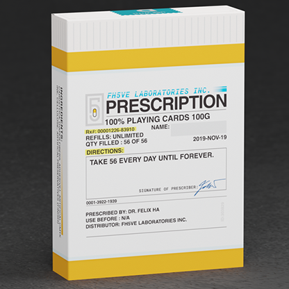 PRESCRIPTION Playing Cards
