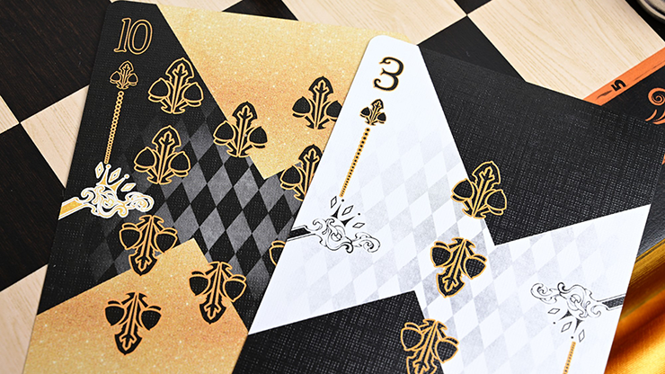 CHESS Black Playing Cards by Hidden Light