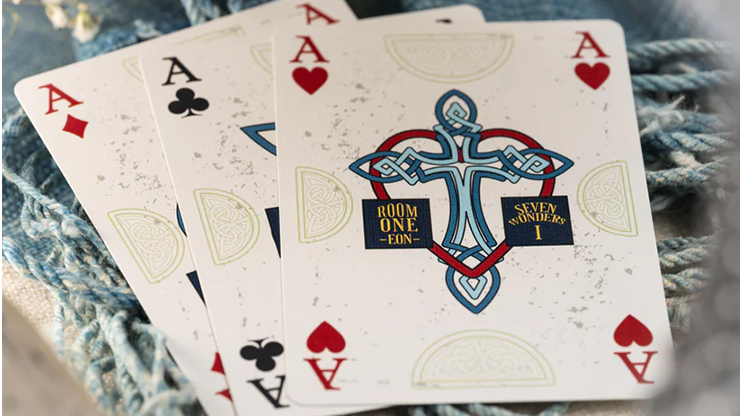 The Hanging Gardens of Babylon (Standard) Playing Cards by Room One EON