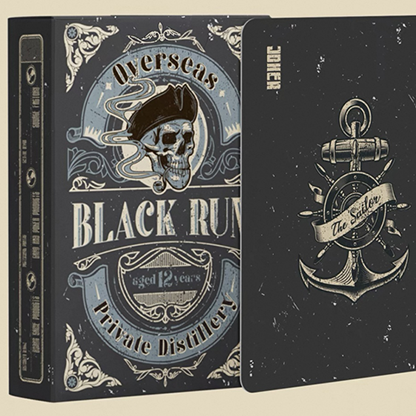 Black Rum Playing Cards