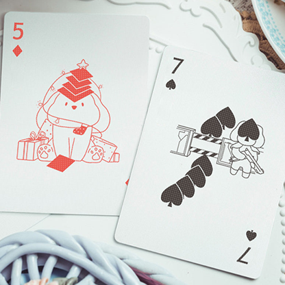 Puppy Diary - Green Limited Edition Playing Cards by