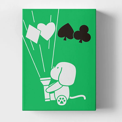 Puppy Diary - Green Limited Edition Playing Cards by