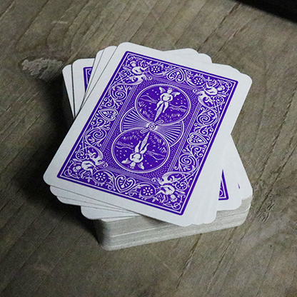 Mini Bicycle Cards (Purple)