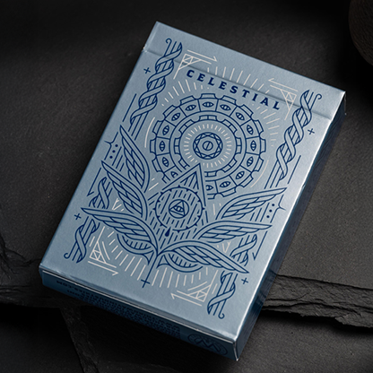 Celestial Noesis Playing Cards by Giovanni Meroni(Blue)