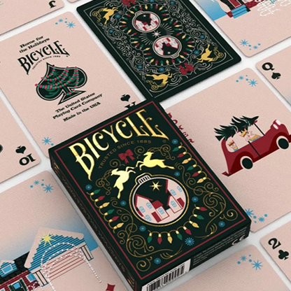 Bicycle Home for the Holidays Playing Cards by US Playing Cards