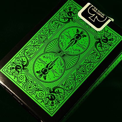 Bicycle Reverse (Green) Playing Cards