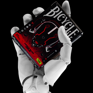 Bicycle Machine56 R-TYPE/2 Black Playing Cards by RunIt Decks