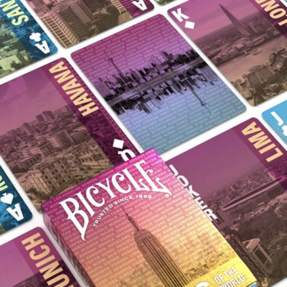 Bicycle Cities of the World Playing Cards by US Playing Card
