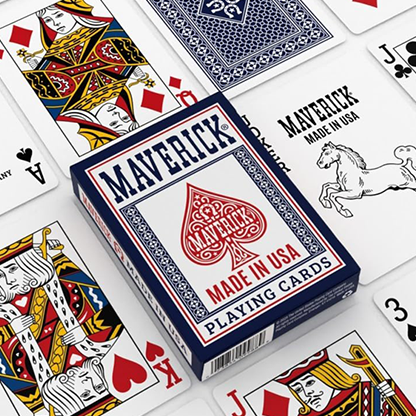 Maverick Made in the USA (Blue) Playing Cards