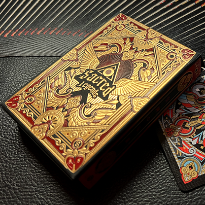 Sacred Legends Black Edition Playing Cards by HypieLab