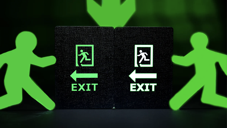 Exit Playing Cards by TCC Fashion