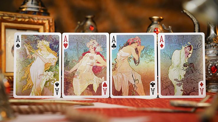 Mucha Special Edition Playing Cards by 52 MUSÉE