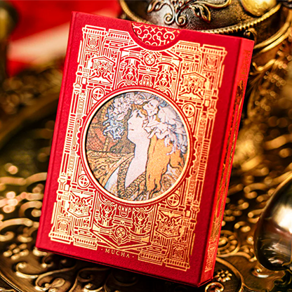 Mucha Standard Playing Cards by 52 MUSÉE
