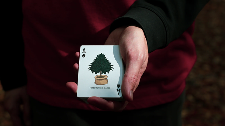 Orbit Forest Playing Cards