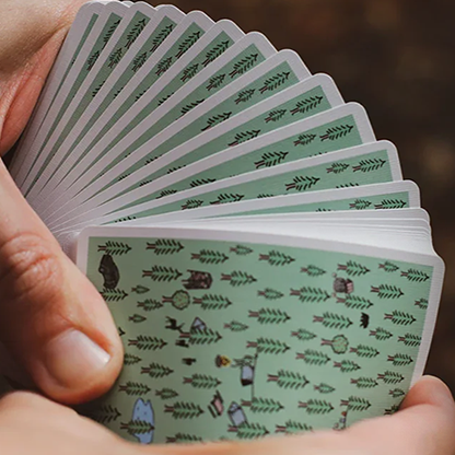 Orbit Forest Playing Cards
