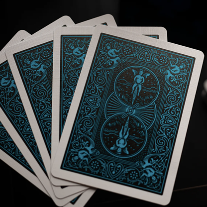 Bicycle Cool Blue Neon Rider Back Playing Cards