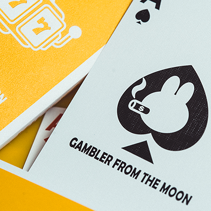 Gilded Milk Casino Deck (Silver) by Bacon Playing Card Company