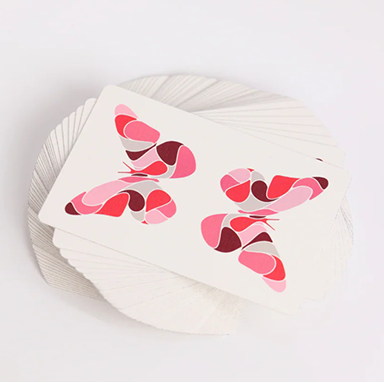 Room One X Butterfly Present Butterfly Try All Playing Cards (300G)