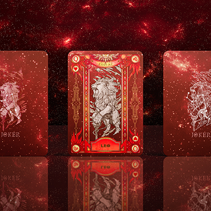 Zodiac (Leo) Luminous Edition Playing Cards by TCC