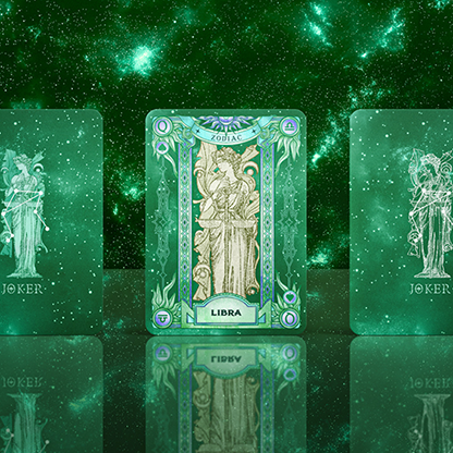 Zodiac (Libra) Luminous Edition Playing Cards by TCC