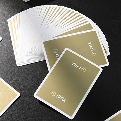 Yuci Gold Playing Cards by TCC