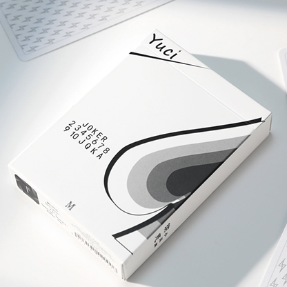 Yuci Tiny Wizard White Playing Cards by TCC