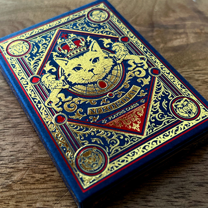 Neko Royal Blue Playing Cards