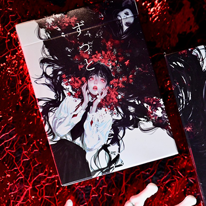 Crimson Maple Playing Cards by Evolkad