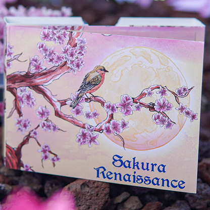 Sakura Renaissance 3D Pop-up Sunlight Edition Playing Cards