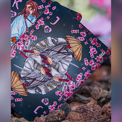 Sakura Renaissance 3D Pop-up Moonlight Edition Playing Cards