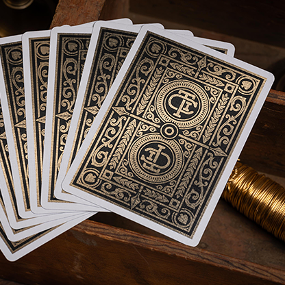 TCI Clubhouse (Black) Playing Cards