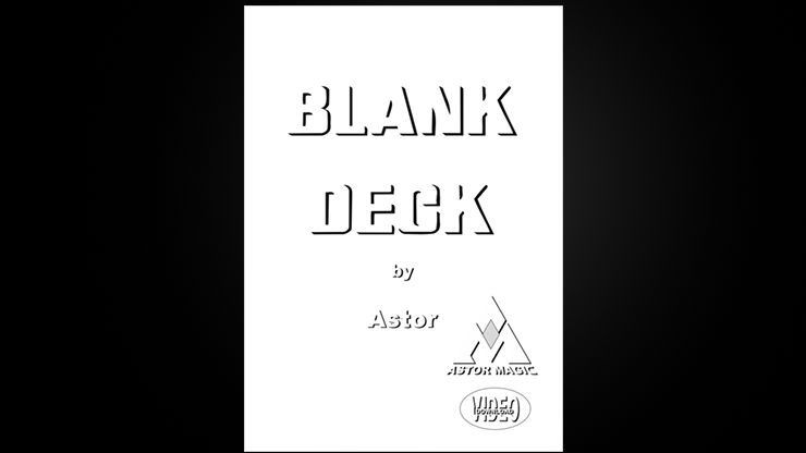 Blank Deck by Astor