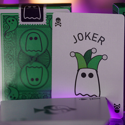 Bicycle Boo Back Playing Cards (Green)