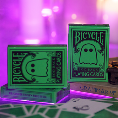 Bicycle Boo Back Playing Cards (Green)