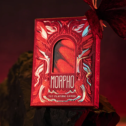Morpho V2 (Carmine) Playing Cards by TCC Fashion