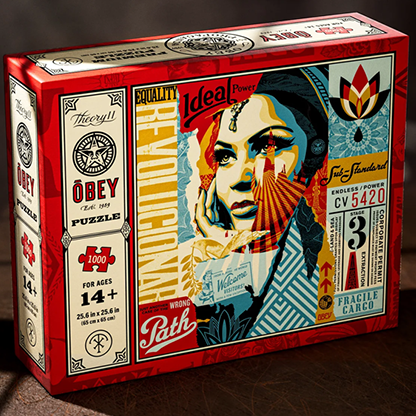 OBEY Jigsaw Puzzle by theory11
