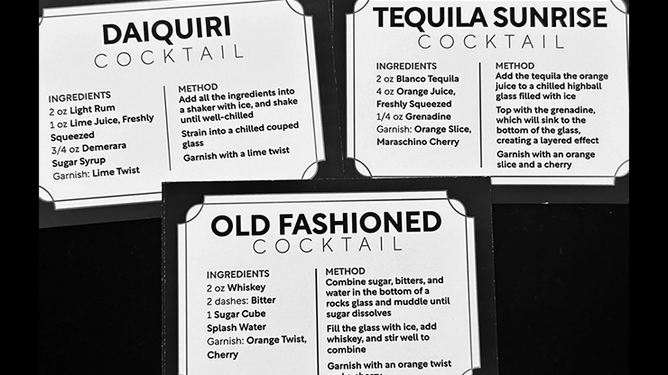 Cocktail Cards (Aperol Spritz) by Svenpad
