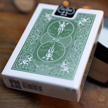 Bicycle Metallic Emerald Playing Cards