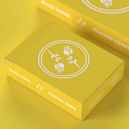 Black Roses Sunny Days Mini Playing Cards
