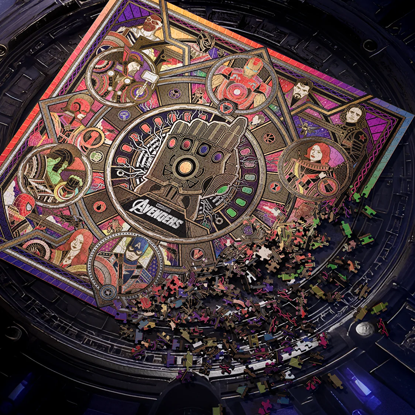 Avengers Jigsaw Puzzle by theory11