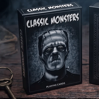 Classic Monsters Playing Cards