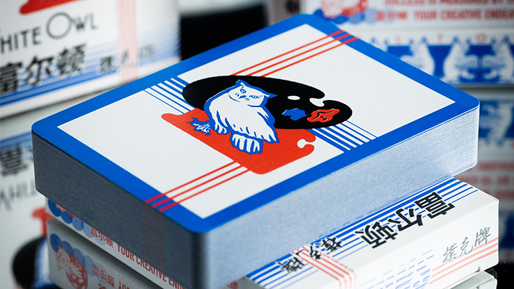 FULTON'S WHITE OWL PLAYING CARDS