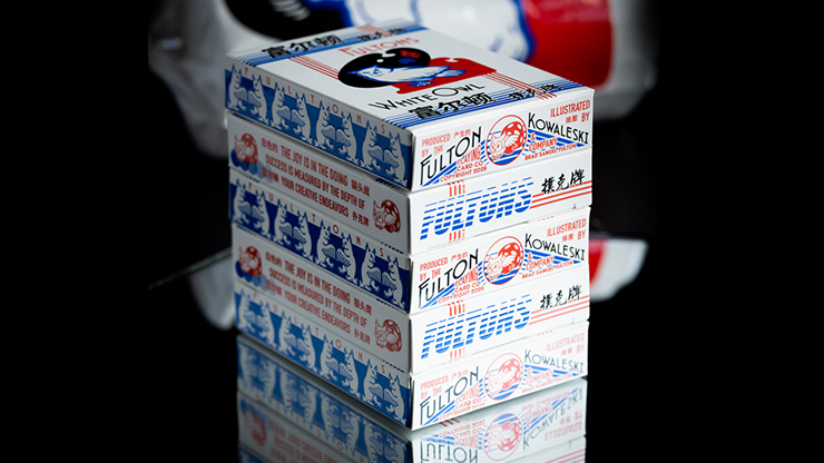 FULTON'S WHITE OWL PLAYING CARDS