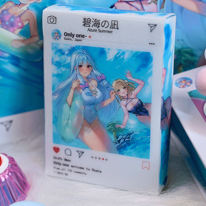 Sweet Cosplay Show - Azure Summer (Grading Box) Playing Cards