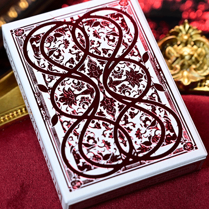 Wars of the Roses (2nd Edition Red Tuck- Gilded ) Playing Cards