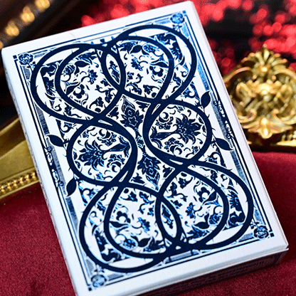 Wars of the Roses (Blue Tuck-2nd Edition Edge-dyed) Playing Cards