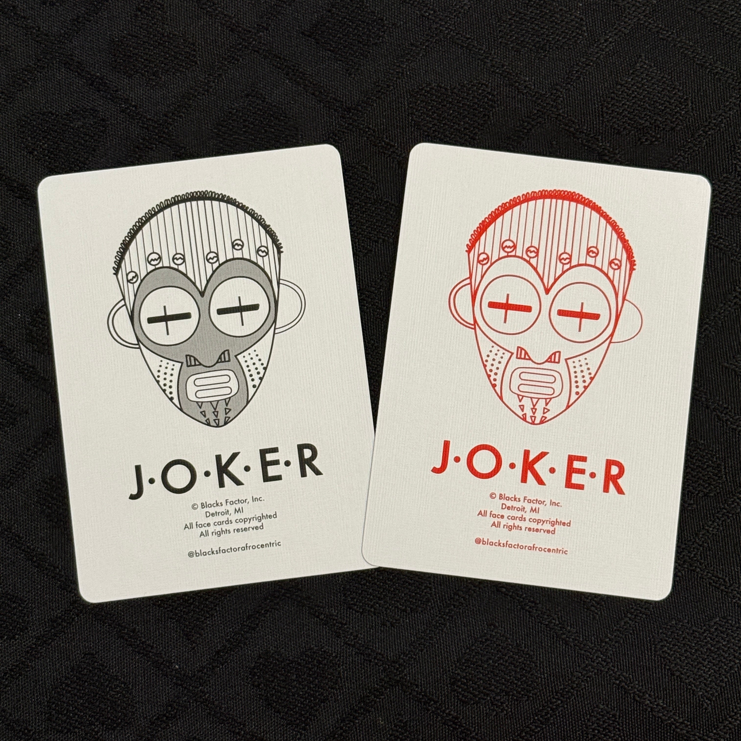 Afrocentric Playing Cards