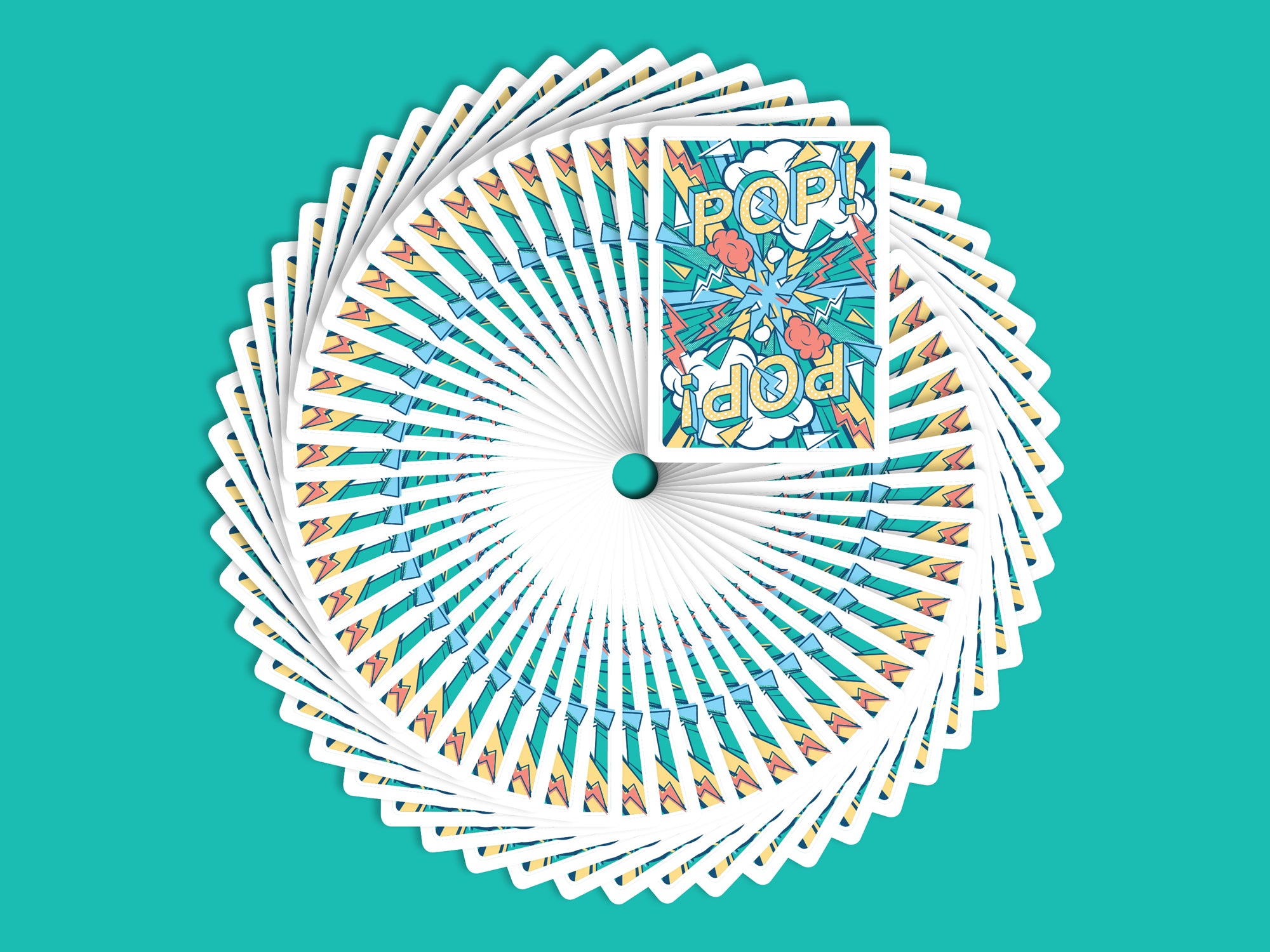 Pop (Green) Playing Cards