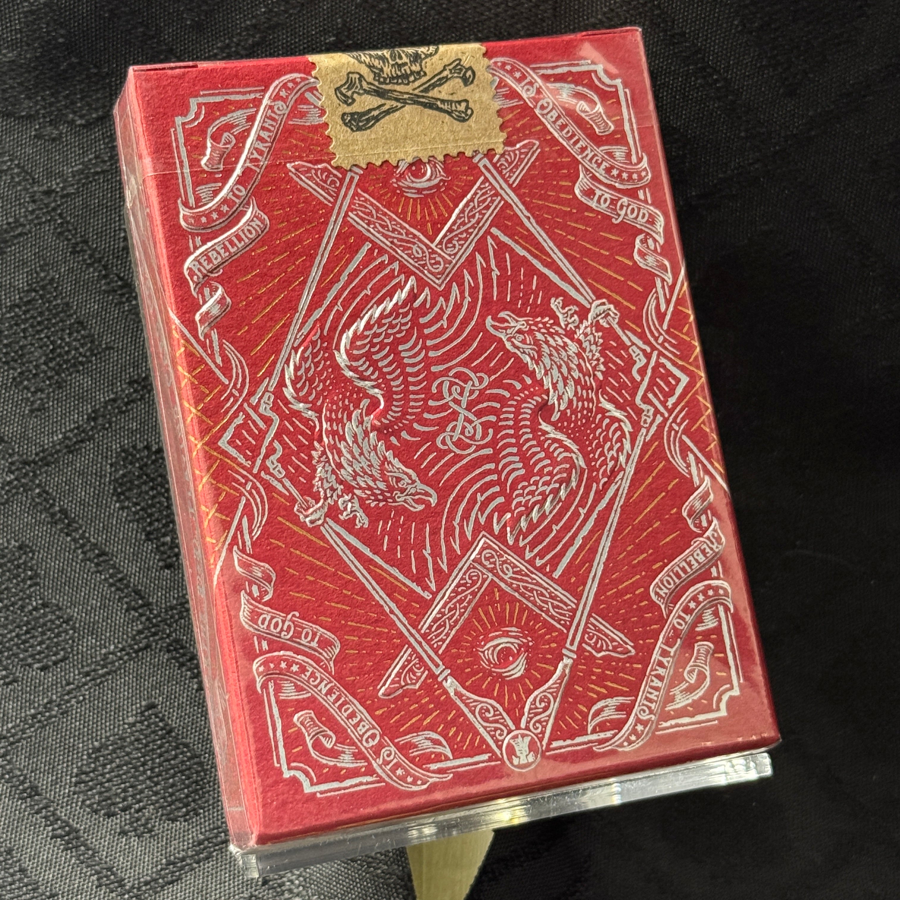 Sons Of Liberty Red Playing Cards